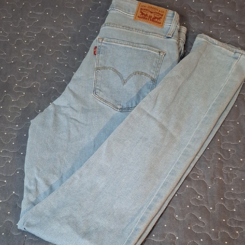 Levi's Light Blue High Rise Women Jeans